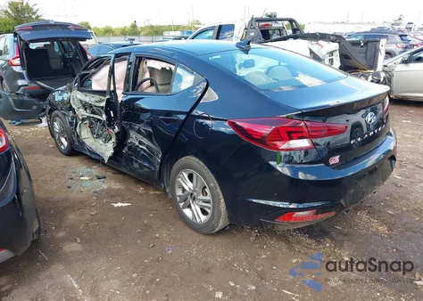 2020 Hyundai Elantra Value Edition from USA, damaged, VIN KMHD84LF2LU957255